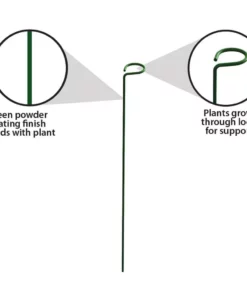 Vigoro 18 in. H x 1.50 in. W Steel Plant Prop 17 Vigoro 18 in. H x 1.50 in. W Steel Plant Prop -Vigoro sales Store vigoro tomato cages 611872 hd 1f 1000