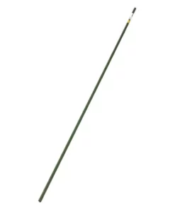 Vigoro 6 ft. Green Colored Heavy Duty Steel Core Garden Stakes