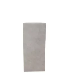 KANTE 20 in. H Square Weathered Concrete/Fiberglass Indoor Outdoor Modern Tall Planter -Vigoro sales Store weathered concrete kante plant pots osf0002a c80021 2 4f 1000