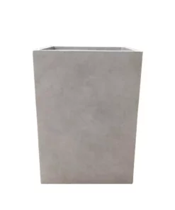KANTE 19 in. H Square Weathered Concrete/Fiberglass Indoor Outdoor Modern Seamless Planter -Vigoro sales Store weathered concrete kante plant pots osf0007c c80021 2 c3 1000