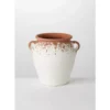 SULLIVANS White Ceramic Speckled Pot 2 SULLIVANS White Ceramic Speckled Pot -Vigoro sales Store white sullivans plant pots cm2935 64 1000